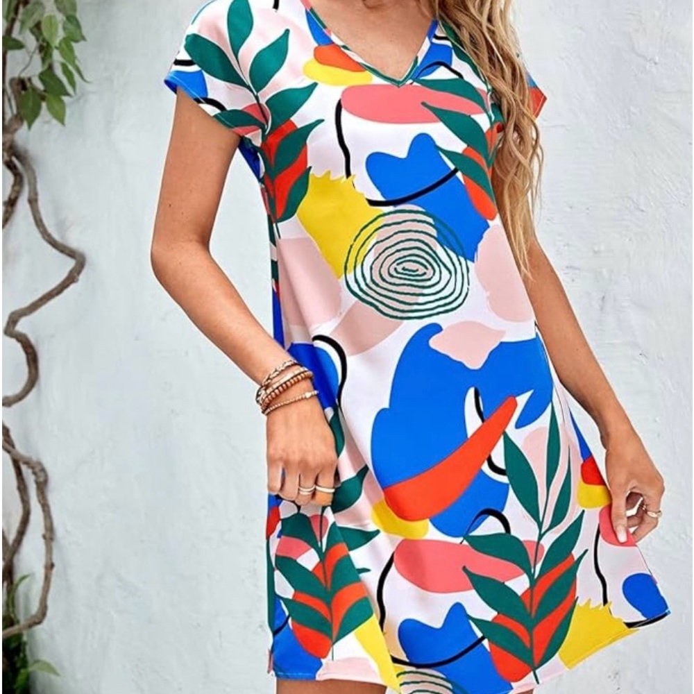 Lightweight and fun summer dress!